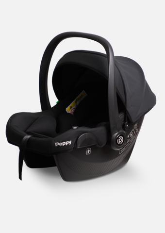 Peppy Автолюлька First (black) I-Size 40-84 см