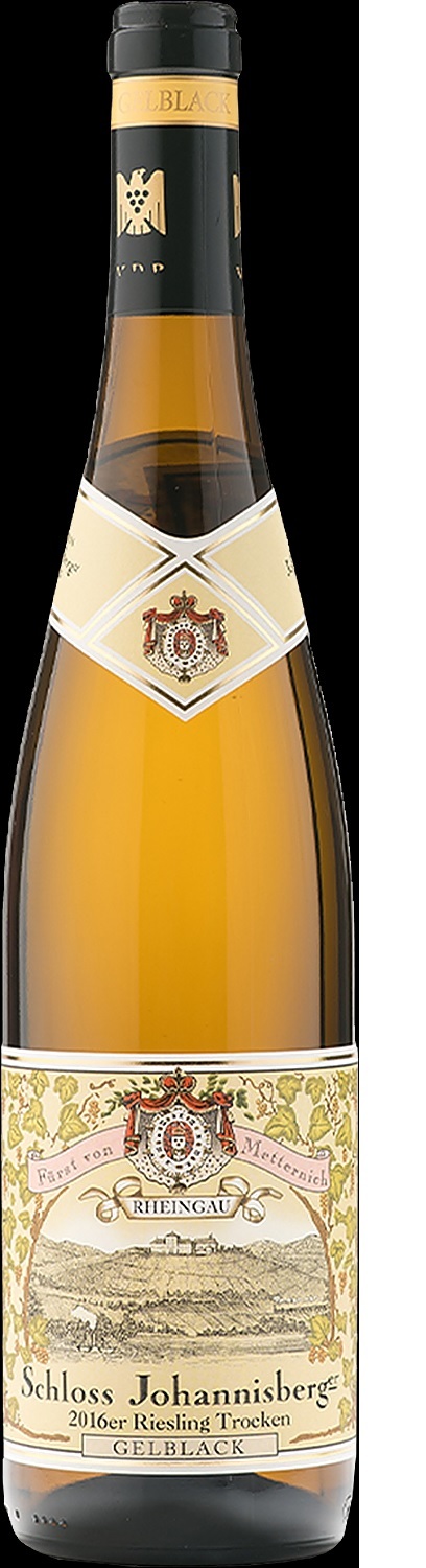 Вино ШЛОСС ЙОХАННИСБЕРГЕР Рислинг ГЕЛБЛАК белое полусухое защищ.наимен.места происх. 0,75л (6)