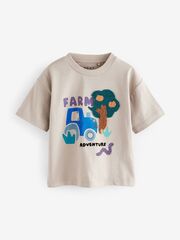 Футболка для мальчика Next E26-218, Светло-коричневый