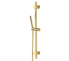 Remer 317G317MMDO Душевая стойка с ручным душем и шлангом Remer 317G317MMDO, золото глянцевое фото