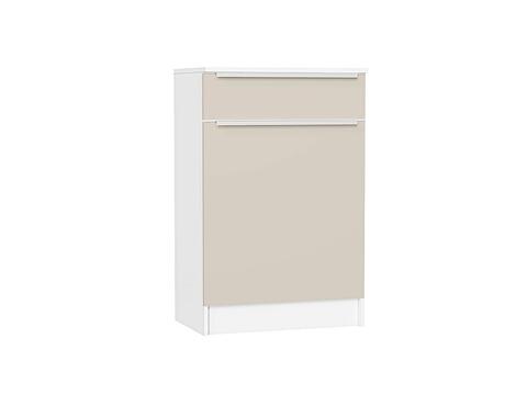 Тумба Стиль ТБ-601 с ящиком Cream Silk Белый
