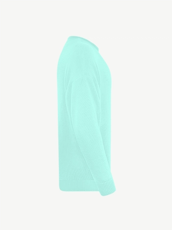 Джемпер оверсайз из экохлопка