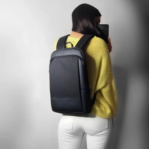 Рюкзак плоский для ноутбука BOPAI чёрный (уценка)