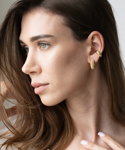 Серьги DOTS gold