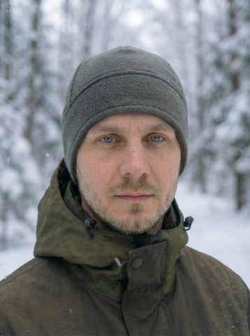 Шапка флисовая подшлемник (двойной флис) Олива