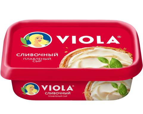Сыр плавленый Виола 200г Сливочный, шт
