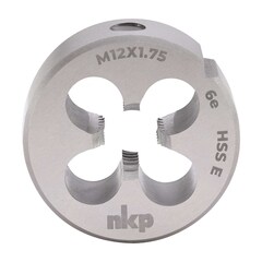 Плашка М12х1,75 DINEN22568 HSSE 6e 38х14мм NKP 289120N