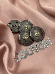 Пуговицы Барб металл антик