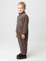 комбинезон  для мальчика  ФЛ 60006/8 ГР
