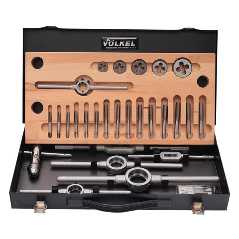 Набор метчиков и плашек UNC 1/4