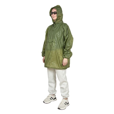 24-9-017 Плащ-дождевик ткань ЭВА, худи в чехле, особопрочный (Россия)