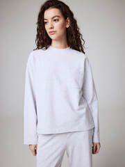 Лонгслив с карманом Мика Серый