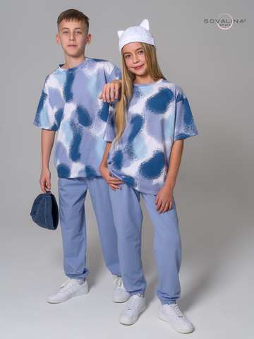 Костюм Daily men краска индиго-голубой MAX