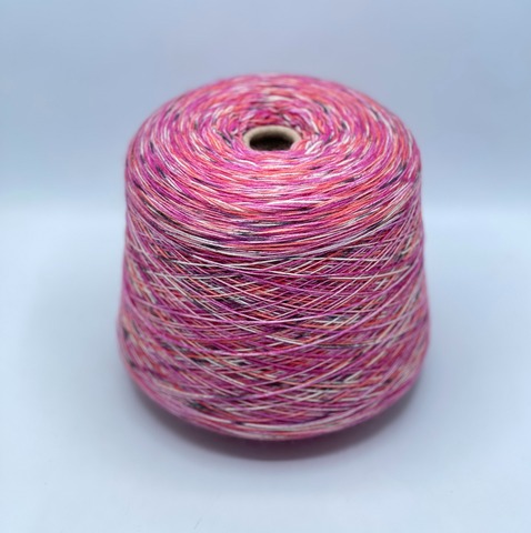 Бобинная пряжа, Calzeteria, 400м. 75% Меринос, 25% Полиамид, Питахайя, 37575