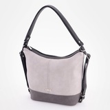 Рюкзак Саломея 1059 мульти итальянский серо-черный