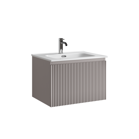 Sancos SNR1.060SM Тумба подвесная SANCOS Snob R 1.0 590х445х406, c одним ящиком оснащенным доводчиками, Doha Soft , арт. SNR1.060SM