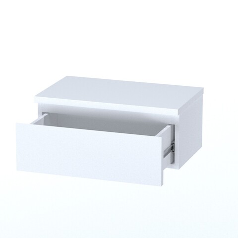 Тумба подвесная Варма 1, 50*21*30 см, белый