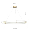 Светильник подвесной ST Luce Fagy SL6245.213.01