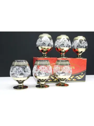 Бокалы для коньяка и бренди 6 шт 395 мл