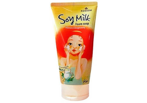 Пенка для умывания "Rossom" соя и молоко, 150мл