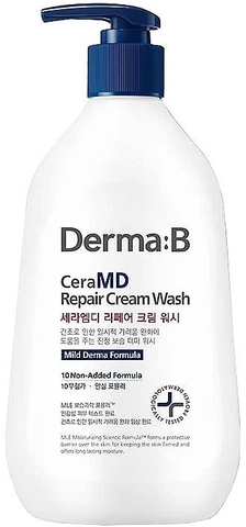 DermaB CeraMD Repair Cream Wash 400 ml