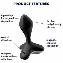 Анальная пробка Satisfyer Game Changer черная