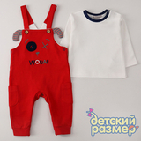 Костюм (комбинезон и лонгслив)