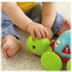 Fisher Price Обучающая черепашка на колесиках (Y8652)