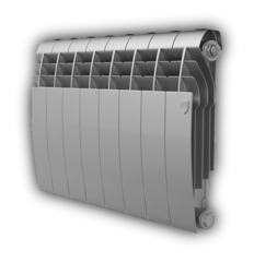 Радиатор Royal Thermo Biliner 350 серебристый