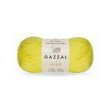 Пряжа Gazzal Giza 2483 желтый