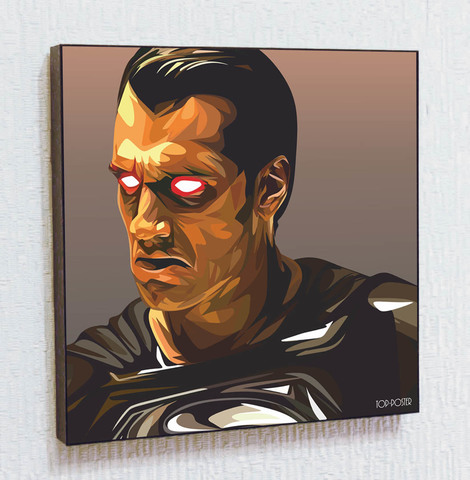 Картина постер Супермен 2 в стиле ПОП-АРТ