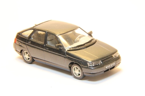 VAZ-2112 Lada black metallic Agat Mossar Tantal 1:43
