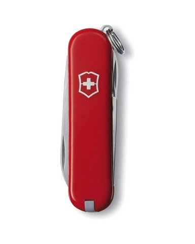 Нож-брелок Victorinox Classic, 58 mm, 7 функций, Red (0.6203)