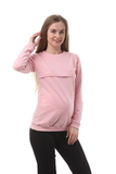 Свитшот для беременных и кормящих 10509 розовый