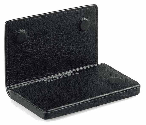 Чехол для визитных карт Piquadro Modus, чёрный, кожа натуральная (PP1173MO/N)