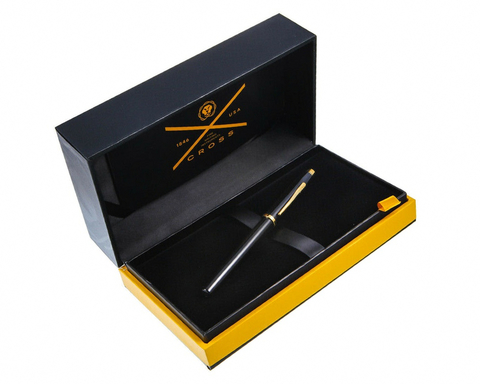 Ручка перьевая Cross Century II, Black GT, F (2509-FF)