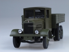 YaG-10 1931 first Soviet three-axle 6x4 truck 1:43 Nash Avtoprom