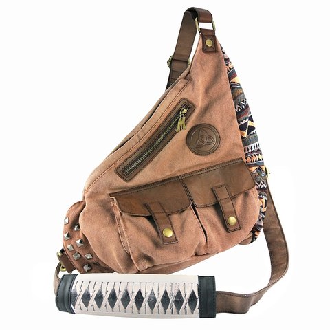 Ходячие Мертвецы сумка Мишон Катана — Walking Dead Michonne Katana Sling Bag