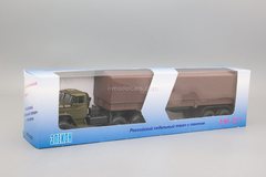 Ural-44202 semitrailer with tarpaulin Elecon 1:43
