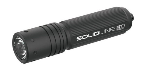 Фонарь брелок Led Lenser Solidline ST1, чёрный, светодиодный, AAAx1 (502207)