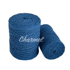 Cornflower cotton cord 3 mm