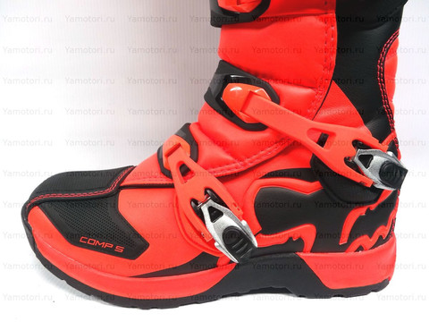 Мотоботы  Fox Racing Comp 5 оранжевый-чёрный