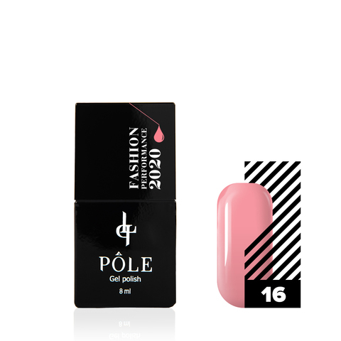Гель-лак POLE Fashion Performance 2020 №16 coral pink (8 мл.)