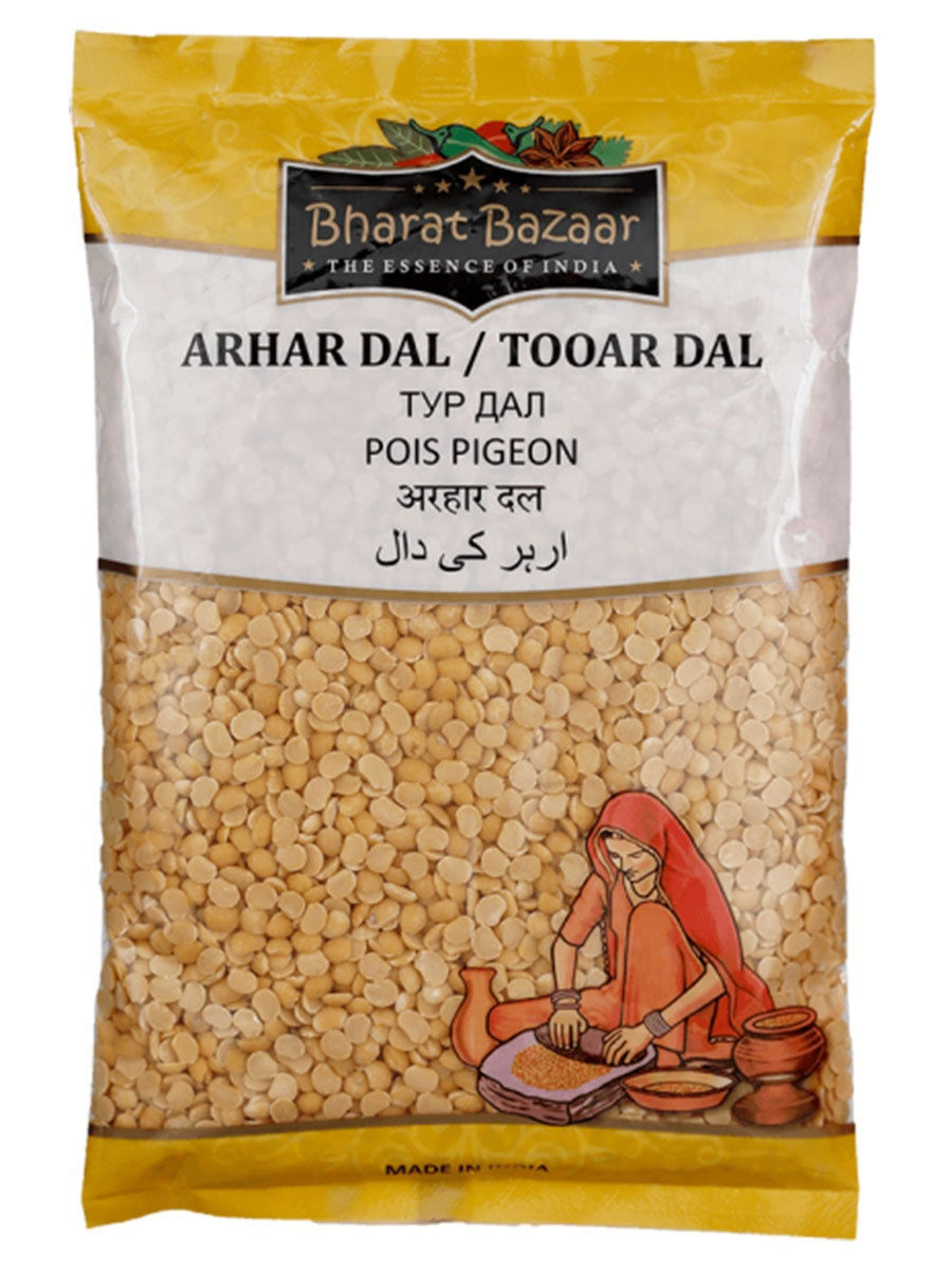 Bharat Bazaar Tooar Dal Чечевица желтая 500 г купить по низкой цене на  STORRO.RU