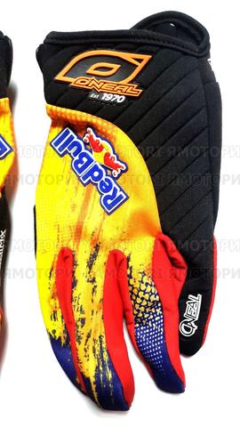 Мотоперчатки O-Neal RED BULL перчатки ONEAL мотокросс и эндуро