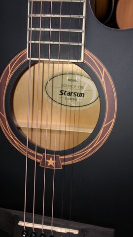STARSUN DG120c-p Black акустическая гитара