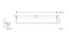 Decor Walther 0520900 Decor Walther Mikado HTE60 Полотенцедержатель 60см, цвет: хром