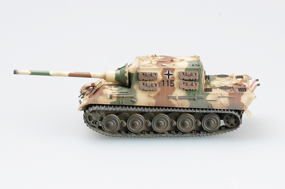 Модель Самоходно-артиллерийская установка Немецкая Jagdtiger H масштаб 1:72