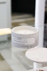 Свеча Египетский янтарь, гипс, 80 / 200 мл.