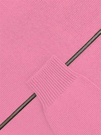 Толстовка на замке из шелка